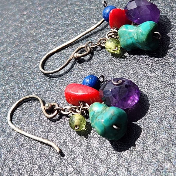 Silpada Semi-precious Beaded Earrings - Picture 4 of 13